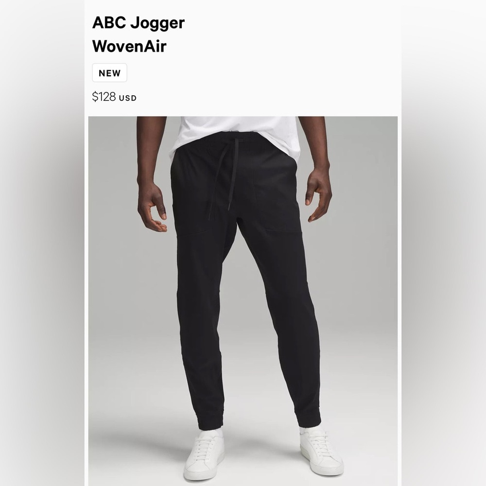 Lululemon ABC WOVEN AIR JOGGER